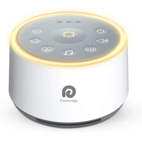Dreamegg D1 Sound Machine Baby - White Noise Machine for Baby with Night Light, 24 High Fidelity Sounds, Timer & Memory Feature, Noise Machine with Nursery Lamps for Adults, Home, Office The Branded Hub