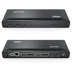 Wavlink USB-C Dual HDMI or DisplayPort Display 4K@60Hz 13-in-1 Universal Docking Station with 100W Power Delivery The Branded Hub