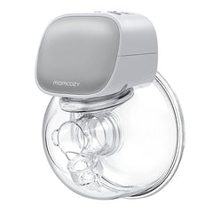 Momcozy S9 Wearable Breast Pump - Hands-Free Breast Pump with 2 Mode & 5 Levels, Portable Electric Wearable Breast Pump, Painless Breastfeeding Breastpump Can Be Worn in-Bra, 24mm Gray The Branded Hub