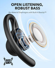 Soundcore by Anker V30i Open-Ear Headphones, Ultra-Comfort, Lightweight Design, Snug Fit, Ergonomic Ear Hooks, Robust Bass, 36H Playtime, Bluetooth 5.3, App Control, Clear Calls, Wireless Earbuds The Branded Hub