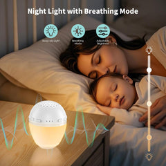 Hush Ultra 3 in 1 Smart Sound Machine, White Noise Machine with Noise Detection, Night Light, Speaker