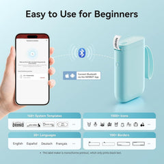 NIIMBOT Label Maker D11 Label Printer Portable Wireless The Branded Hub