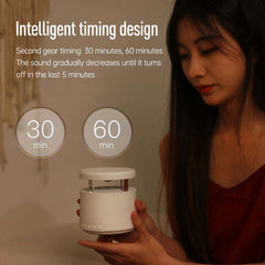 TBH Hot Selling Portable White Noise Machine LED Atmosphere Nightlight Baby Music