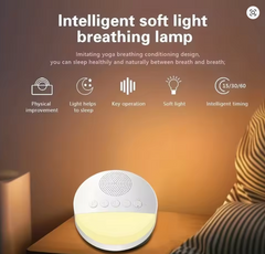 White Noise Machine USB Rechargeable Timed Shutdown Sleep Machine Baby Sleep