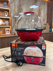 RAF Large Capacity Electric Popcorn Maker – Hot Air Oil-Free Popcorn Machine