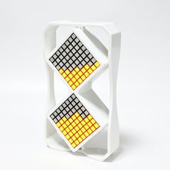 Electronic hour glass pixellete