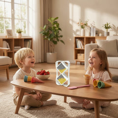 Electronic hour glass pixellete