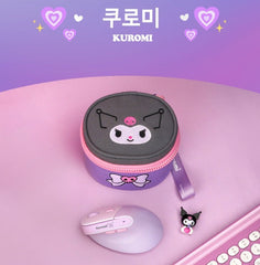 Sanrio Kuromi Rechargeable Wireless Silent Ergonomic Vertical Mouse The Branded Hub