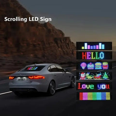 Led Flexible Display Matrix Panel Car Advertising Full Color High Definition Car Sticker Display (Medium)
