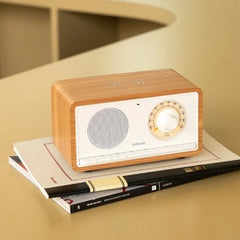 ROYCHE Retro Bluetooth Speaker Wireless Charging BTS-610WC The Branded Hub