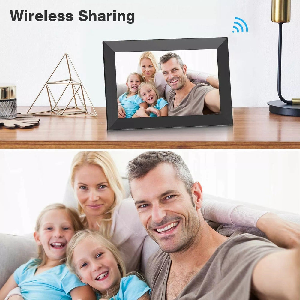 JEEMAK F20 10.1" LCD IPS SCREEN SMART WIFI PHOTO FRAME 16GB STORAGE The Branded Hub