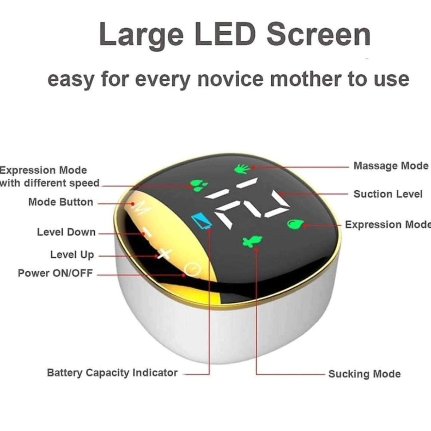 Wearable Electric Breast Pump (MY-373)