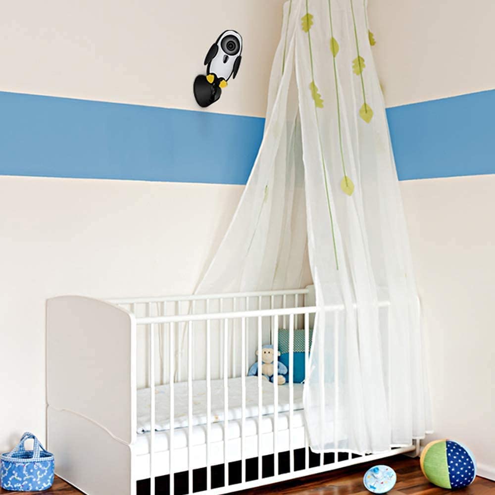 Qubo 2MP 1080p Full HD Baby Camera | Wi-Fi Baby Monitor | Cry Detection, Sleep Tracking, 2-Way Audio | Mobile App Control | NightPulse Vision | Cloud & SD Card Recording The Branded Hub