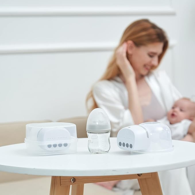 Bellababy Wearable Breast Pump W42, Portable Breast Pump, Lightweight Design Electric Breast Pump, 6 Levels & 4 Modes, 24mm Flanges and 6oz Big Capacity for Optimal Breast Pumping The Branded Hub