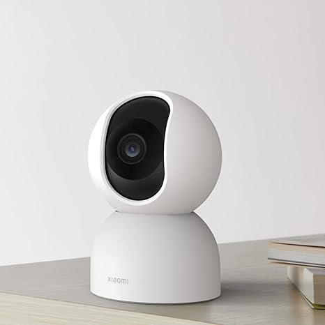 Xiaomi Smart Camera C400, 4MP, 360° Rotation, AI Human Detection, 2.4GHz / 5GHz Wi-Fi Support, White The Branded Hub