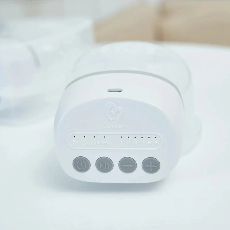 Bellababy Wearable Breast Pump W42, Portable Breast Pump, Lightweight Design Electric Breast Pump, 6 Levels & 4 Modes, 24mm Flanges and 6oz Big Capacity for Optimal Breast Pumping The Branded Hub