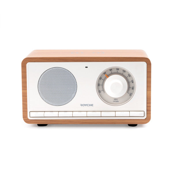 ROYCHE Retro Bluetooth Speaker Wireless Charging BTS-610WC The Branded Hub