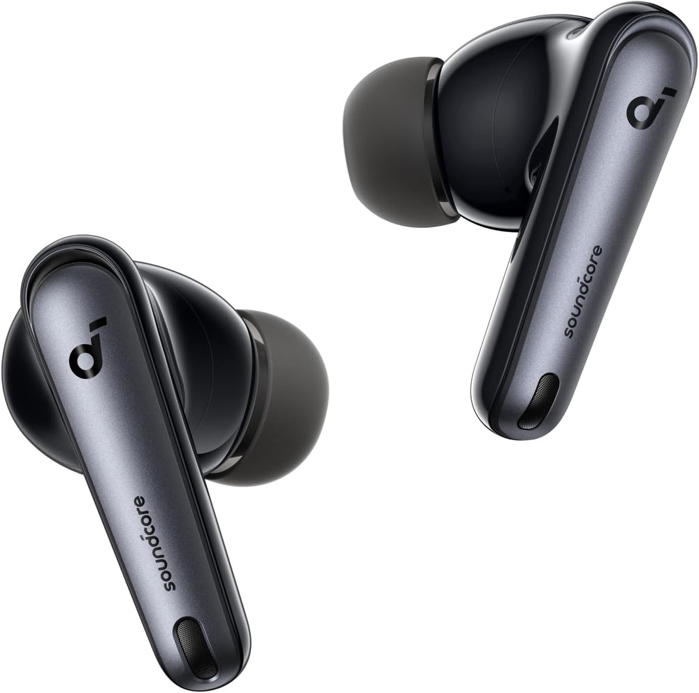 Soundcore by Anker Liberty 4 NC Wireless Earbuds, 98.5% Noise Reduction, Adaptive Noise Cancelling to Ears and Environment, Hi-Res Sound, 50H Battery, Wireless Charging, Bluetooth 5.3 (Black) The Branded Hub
