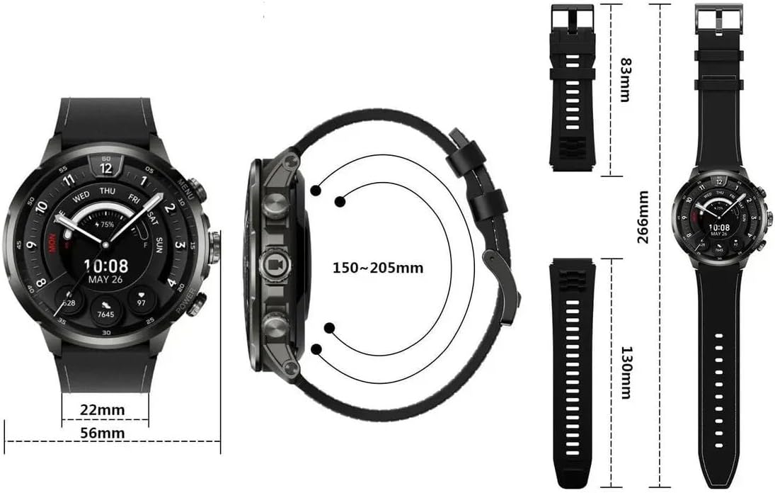 Black Shark Watch X Pro Smartwatch, 4G Android Watch Phone The Branded Hub
