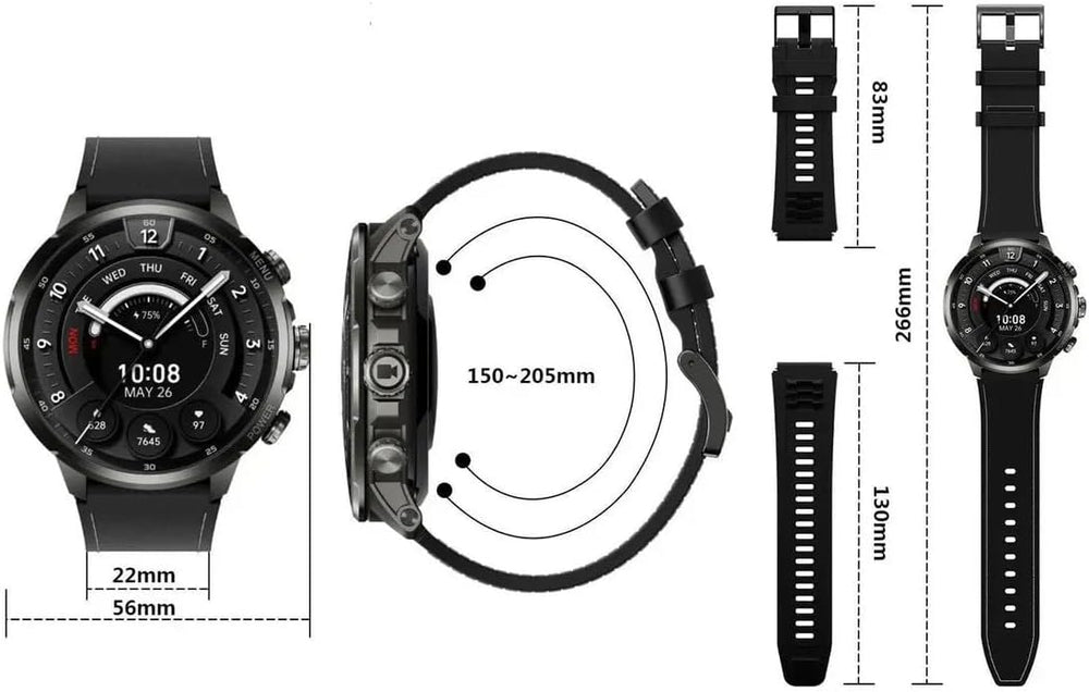 Black Shark Watch X Pro Smartwatch, 4G Android Watch Phone The Branded Hub