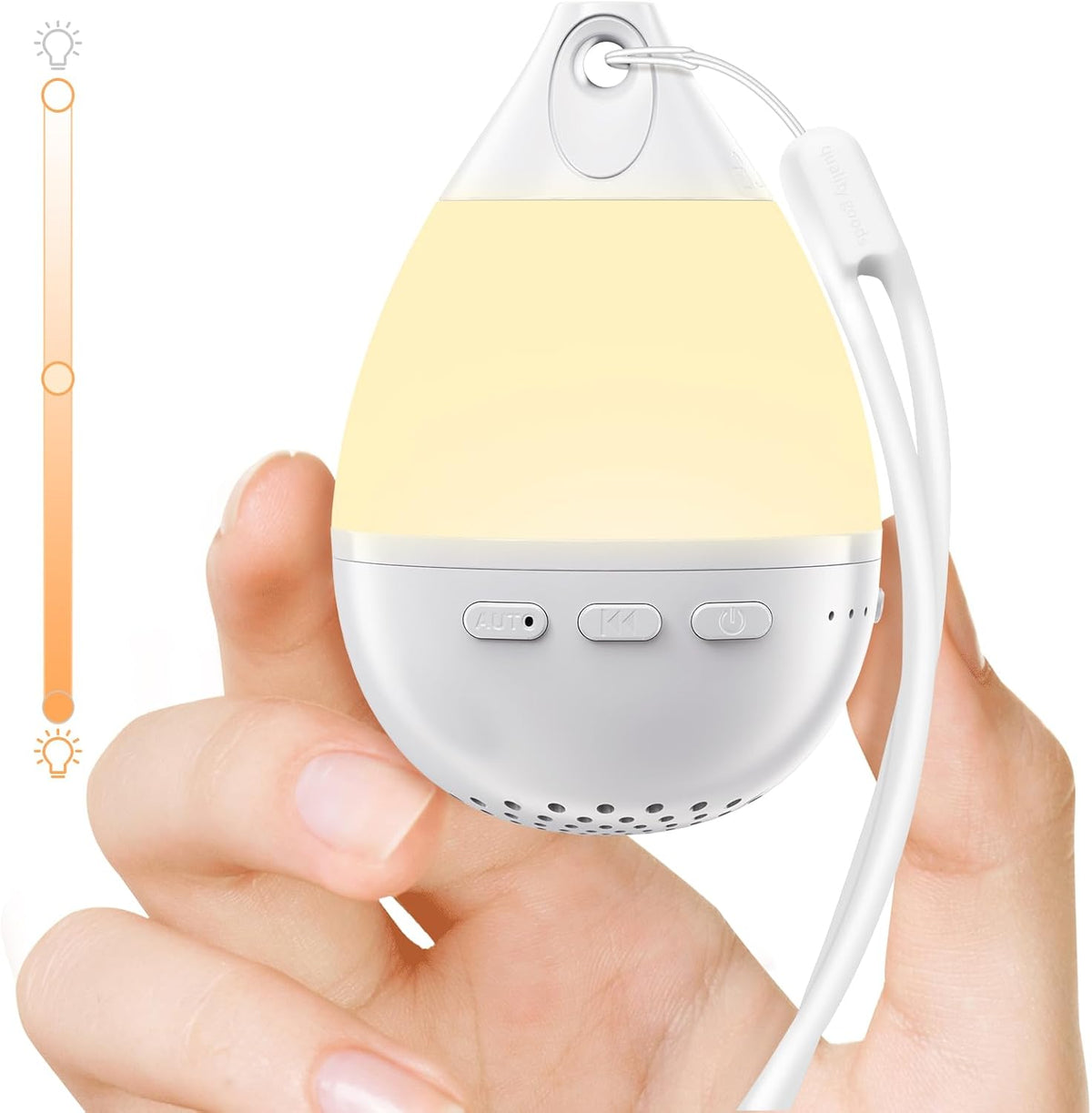 Hush Ultra 3 in 1 Smart Sound Machine, White Noise Machine with Noise Detection, Night Light, Speaker