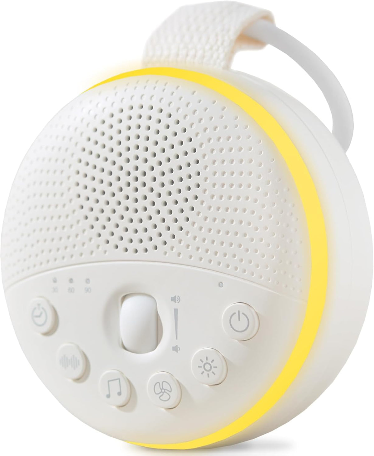 Swiftvein White Noise Machine & Sleep Aid for Babies - 21 Soothing Sounds, Night Light, Timer & Memory Function, Portable & Rechargeable