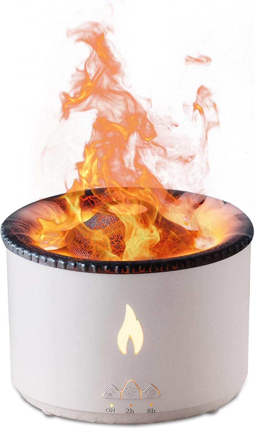 Volcano Humidifier Flame Aroma Diffuser