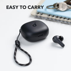 Soundcore by Anker P20i True Wireless Earbuds, 10mm Drivers with Big Bass, Bluetooth 5.3, 30H Long Playtime, Water-Resistant, 2 Mics for AI Clear Calls, 22 Preset EQs, Customization via App (Black) The Branded Hub