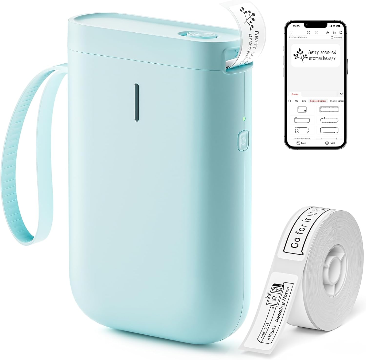 NIIMBOT Label Maker D11 Label Printer Portable Wireless The Branded Hub