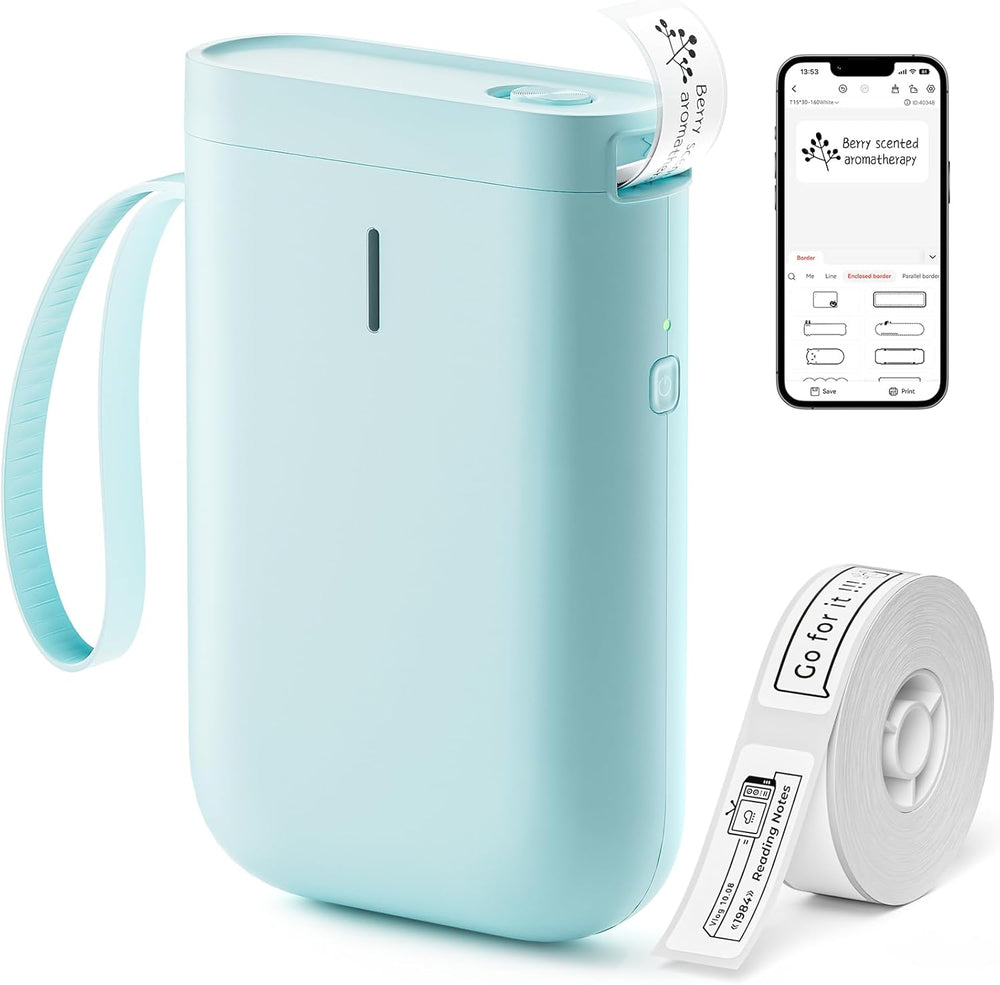 NIIMBOT Label Maker D11 Label Printer Portable Wireless The Branded Hub