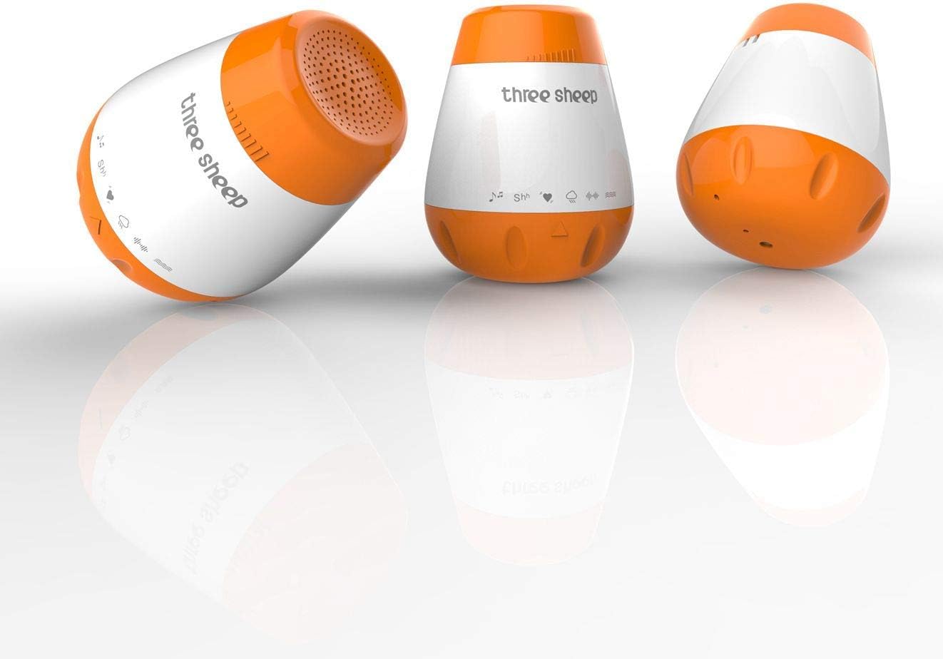 Three Sheep Baby Soother White Noise Sleep Sound Machine Portable Voice Sensor Cry The Branded Hub