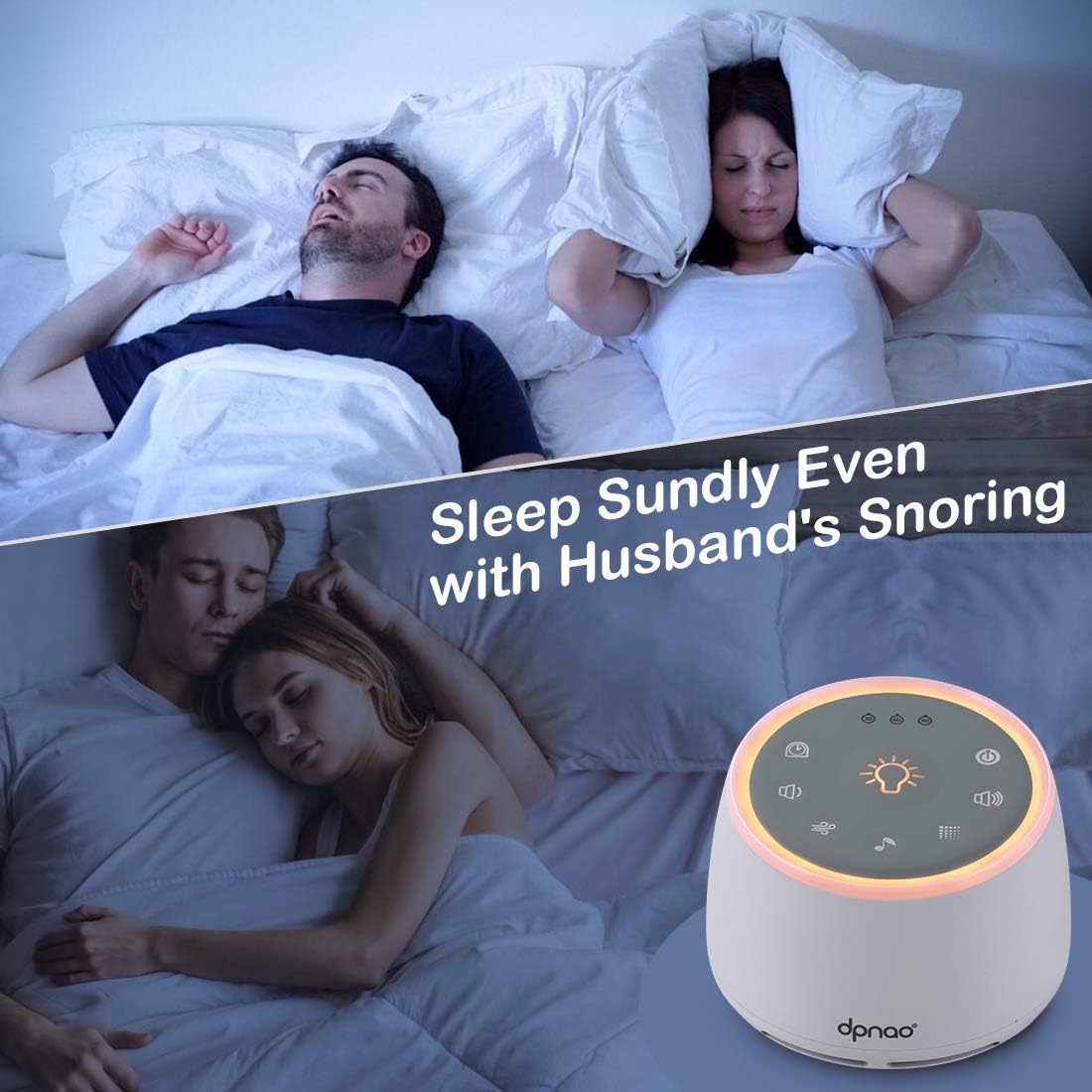 Dpnao White Noise Machine, Sleep Sound Machine