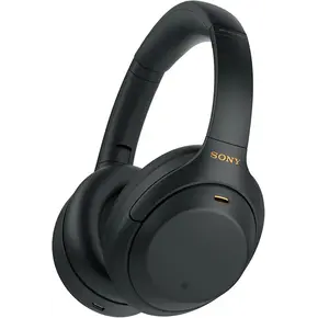 Sony WH-1000XM4 Wireless Premium Noise Canceling Overhead Headphones with Mic for Phone-Call and Alexa Voice Control, Black WH1000XM4 The Branded Hub