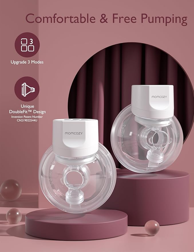 Bellababy Double Electric Breast Feeding Pumps with 21mm,24mm,27mm Flanges,Touch Screen,Pain Free Strong Suction 4 Models 9 Levels Strength (Blue) The Branded Hub