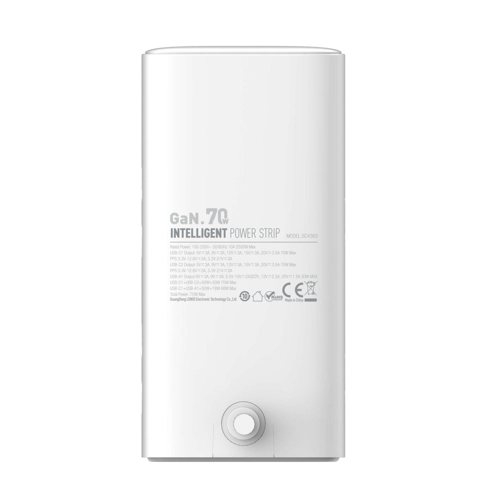 LDNIO SC4383 70W Multifunctional Universal Desktop Power Adapter EU Plug The Branded Hub