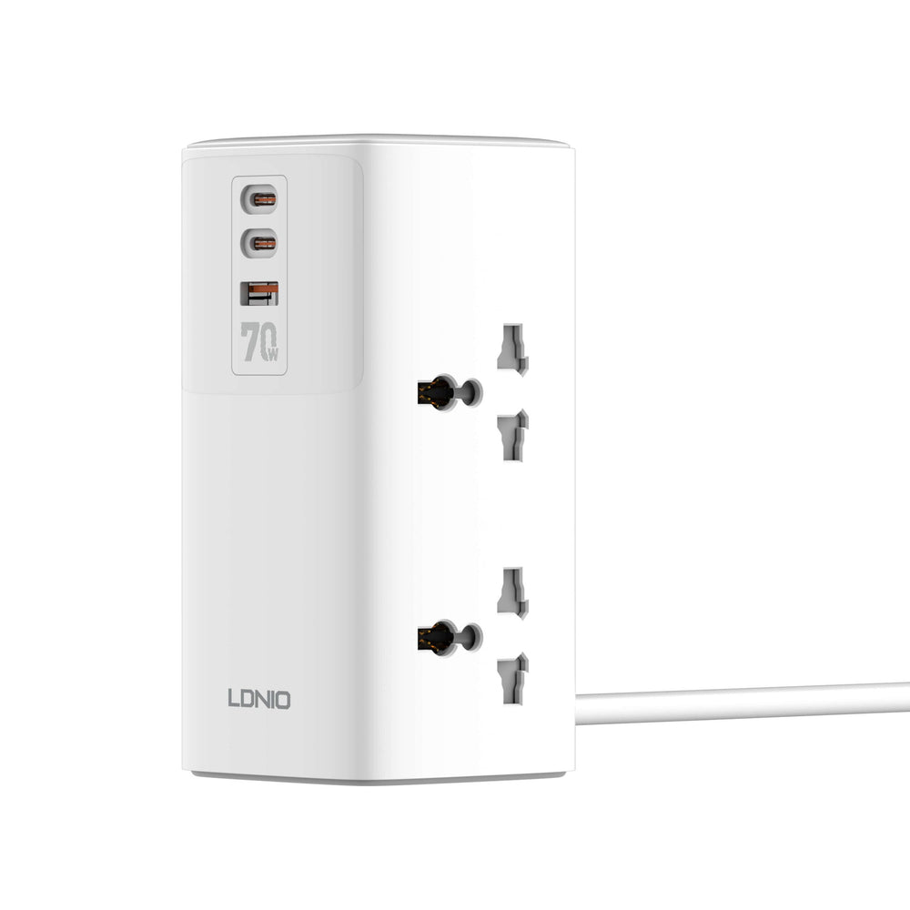 LDNIO SC4383 70W Multifunctional Universal Desktop Power Adapter EU Plug The Branded Hub