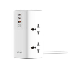 LDNIO SC4383 70W Multifunctional Universal Desktop Power Adapter EU Plug The Branded Hub