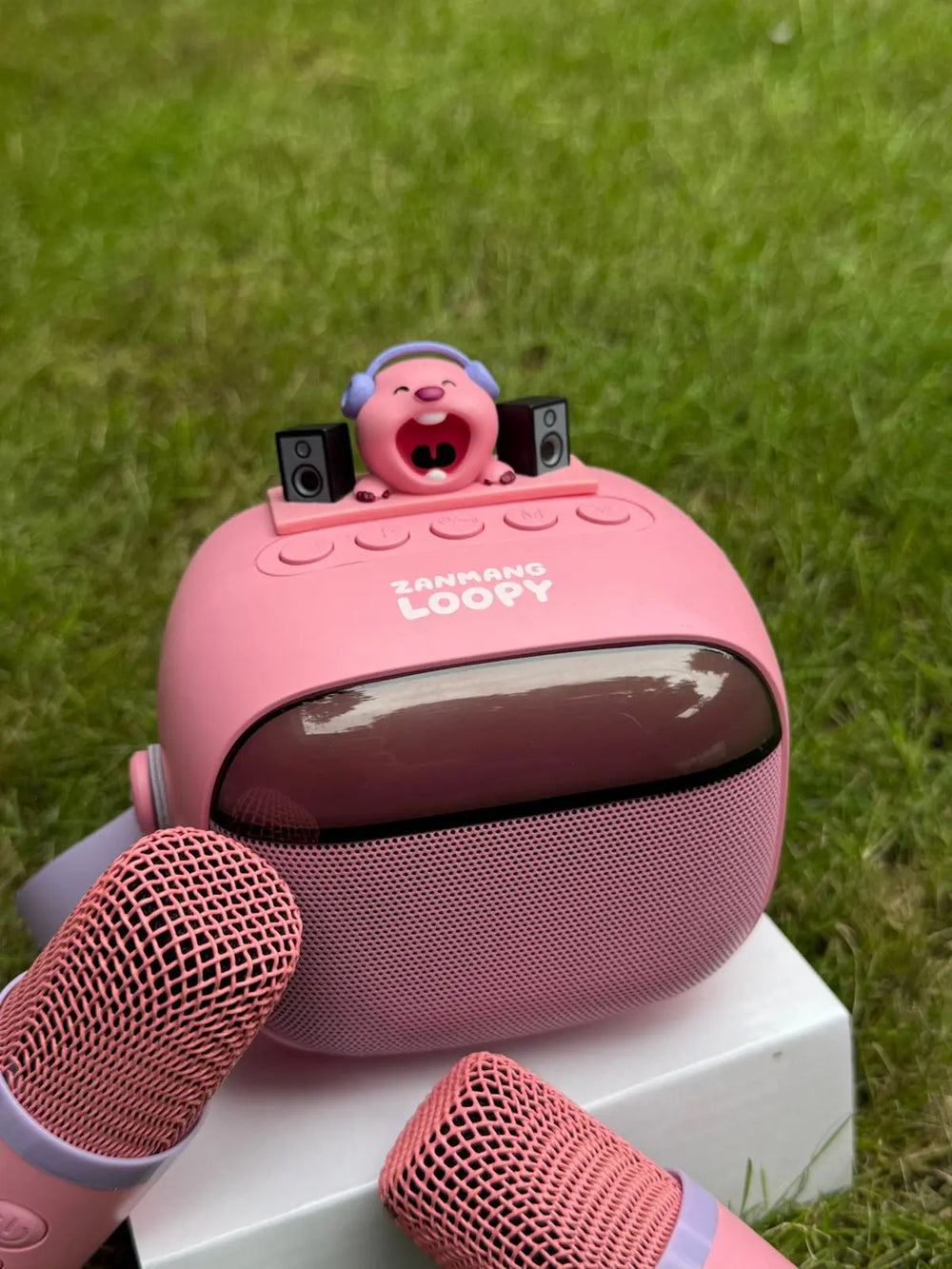 Zangmang Loopy Bluetooth Speaker with microphone Set The Branded Hub