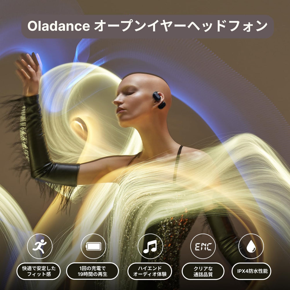 Oladance OWS1 Open Ear Headphones Bluetooth Wireless Earbuds The Branded Hub