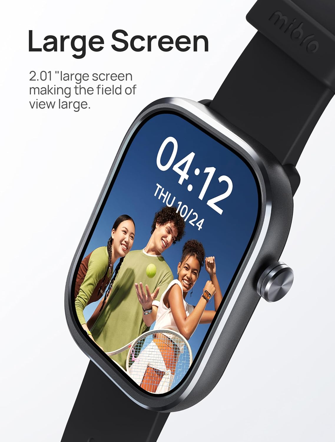 Mibro Watch C4 with 2.01″ HD Screen & Bluetooth Calling The Branded Hub