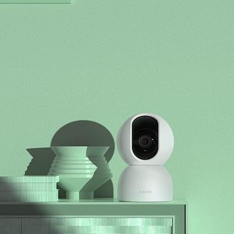 Xiaomi Smart Camera C400, 4MP, 360° Rotation, AI Human Detection, 2.4GHz / 5GHz Wi-Fi Support, White The Branded Hub