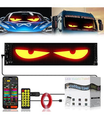 Led Flexible Display Matrix Panel Car Advertising Full Color High Definition Car Sticker Display (Large)