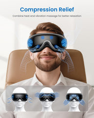 RENPHO Eyeris 1 Eye Massager with Heat, Eye Mask for Migraine, Smart Sleep Mask for Dry Eyes Relax, Reduce Strain Massage Equipment The Branded Hub