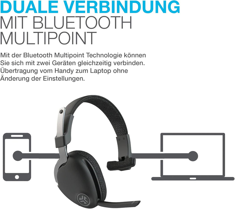 JLab JBuds Work Wireless Headset with Microphone The Branded Hub