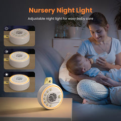 Lemnoi White Noise Machine,Portable Sound Machine with 22 Soothing Sounds