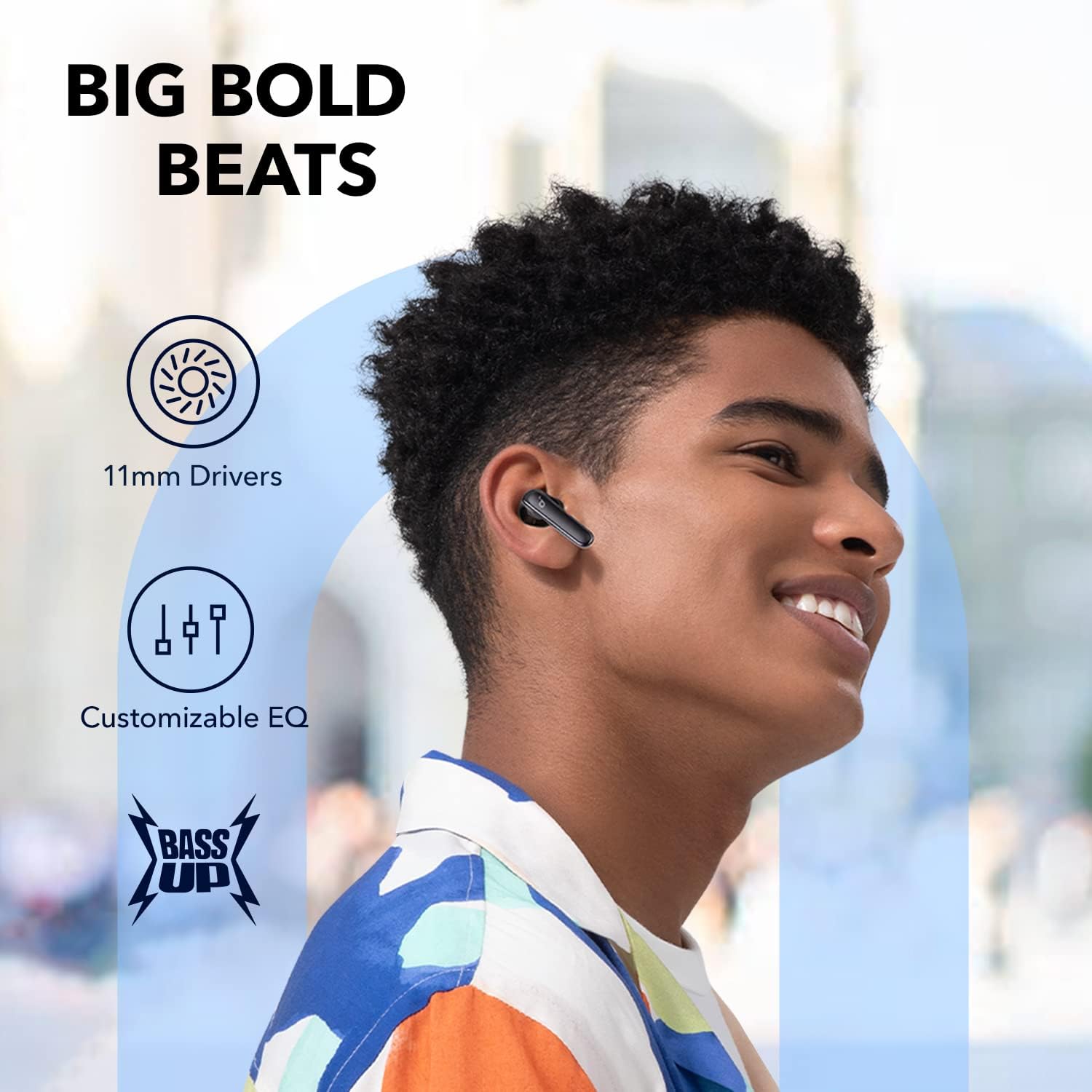 soundcore by Anker P3 Noise Cancelling Earbuds, Ultra Long 50H Playtime, Fast Charging, Big Bass, Multi-Mode Noise Cancelling, AI-Enhanced Calls, Wireless Charging, App Control, Bluetooth 5.2 The Branded Hub