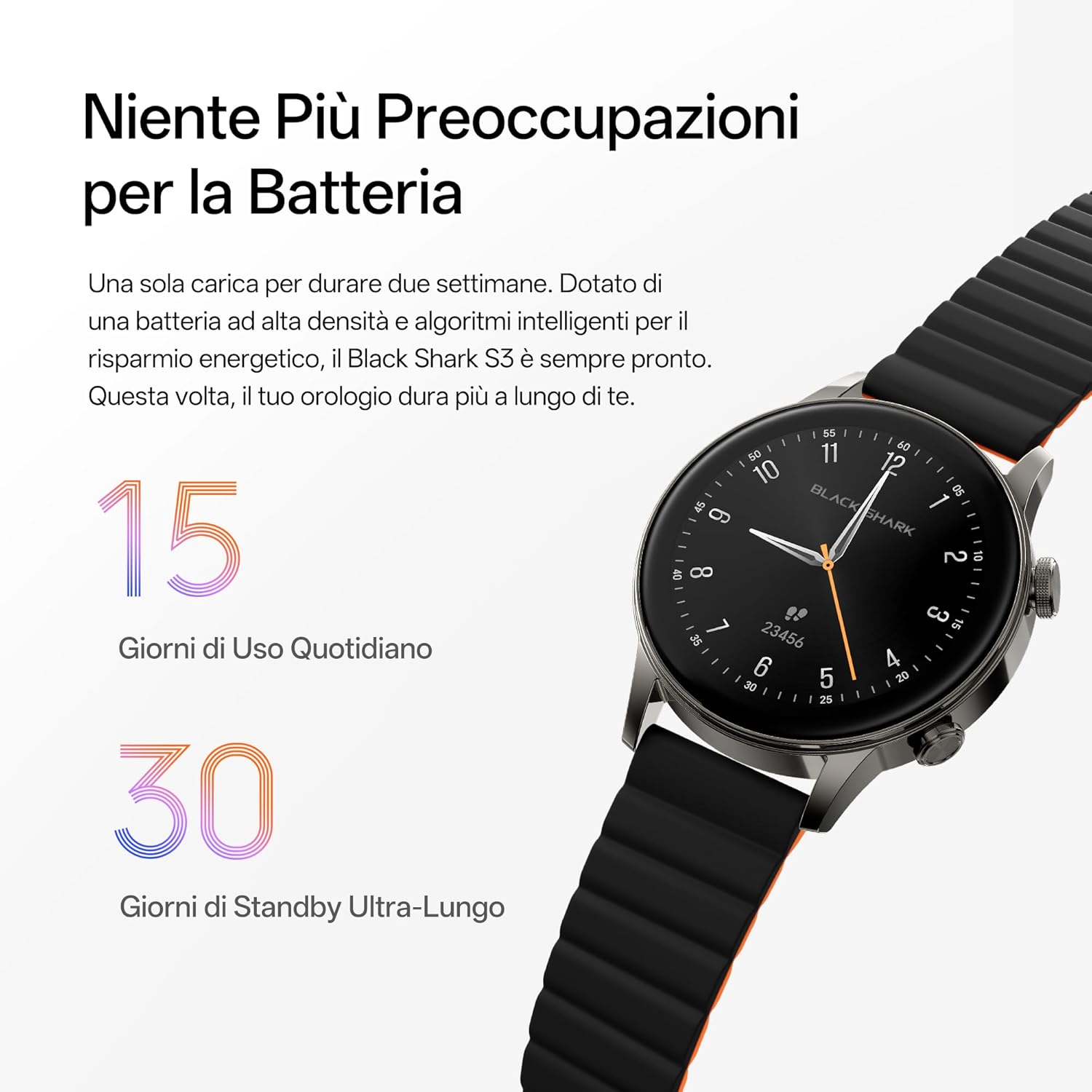 Black Shark S3 Smartwatch The Branded Hub