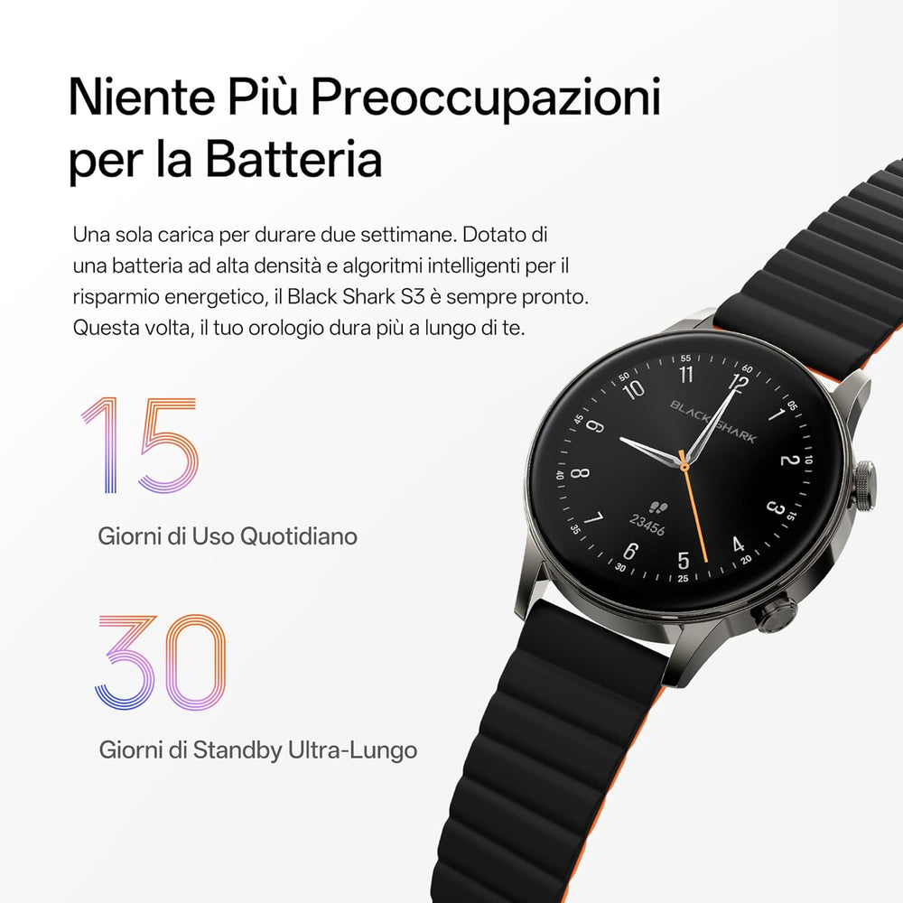 Black Shark S3 Smartwatch The Branded Hub