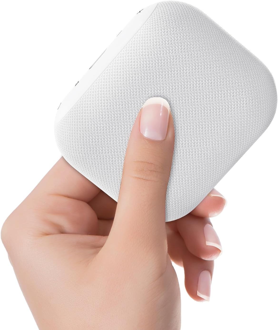 ANJANK Mini Travel White Noise Machine for Adults, Portable Sound Machine, 20 Soothing Sounds, Powerful Battery, 30-Level Volume, Sleep Timer, Noise Maker for Baby Kids Sleeping, Gifts,