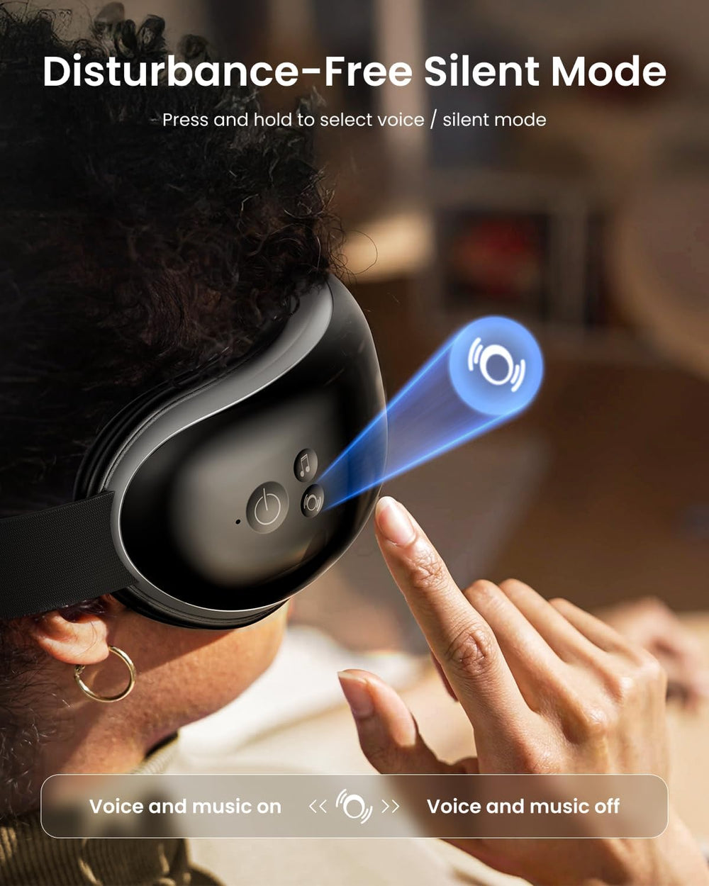 RENPHO Eyeris 1 Eye Massager with Heat, Eye Mask for Migraine, Smart Sleep Mask for Dry Eyes Relax, Reduce Strain Massage Equipment The Branded Hub